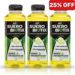 CAJA SUEROBIOTIX LIMÓN 500ML 12 UNIDADES